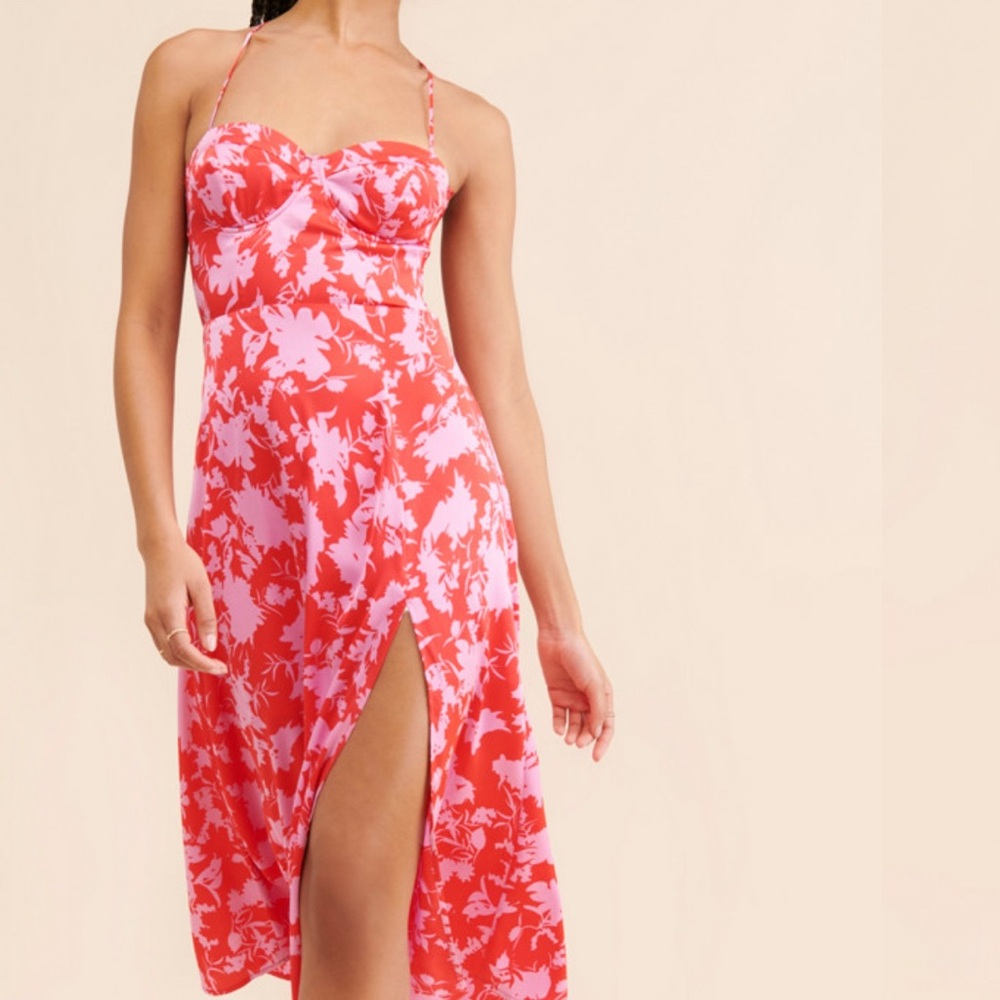 ASTR midi dress